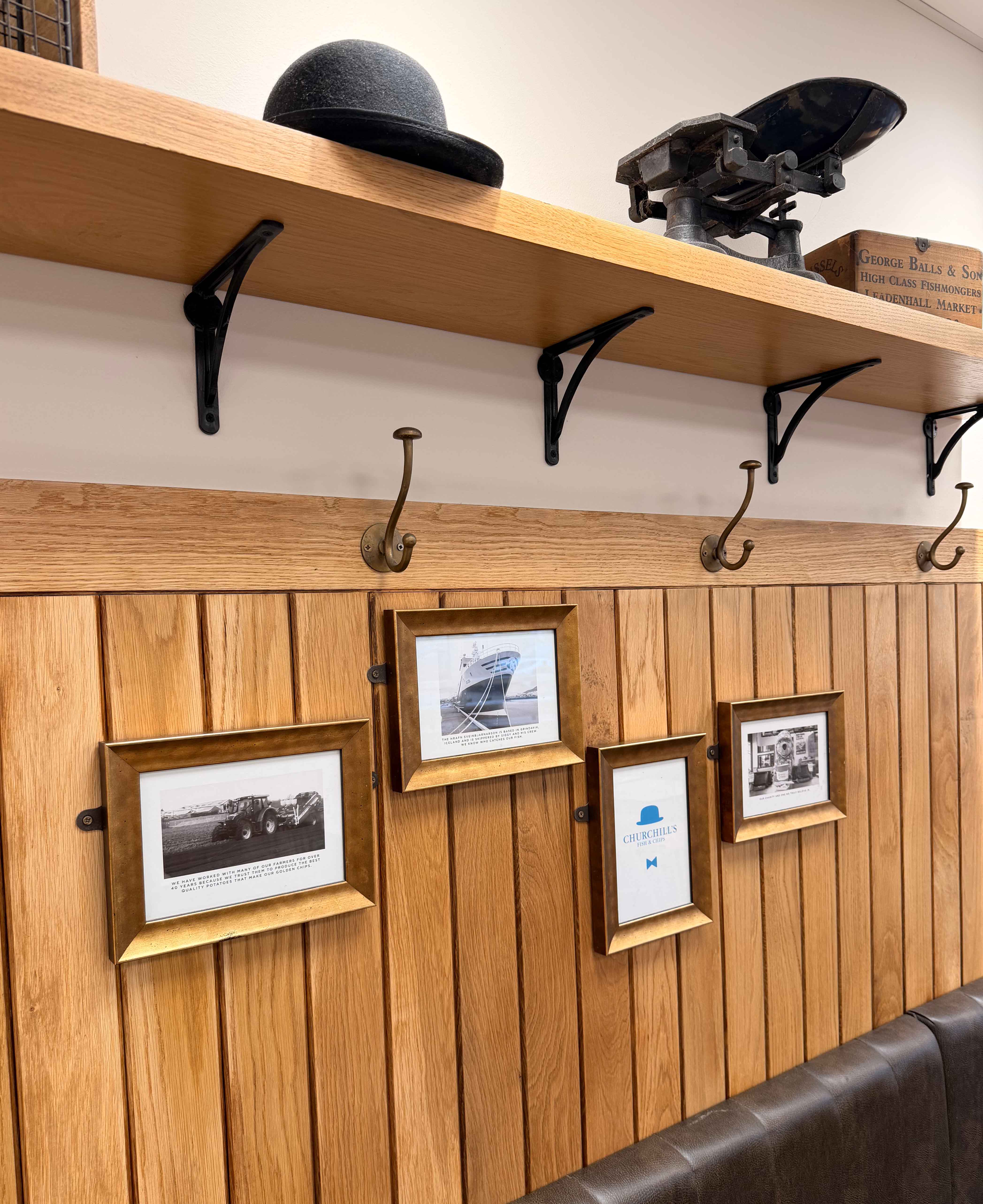 Churchills Fish and Chips, Bar Hill restaurant interior