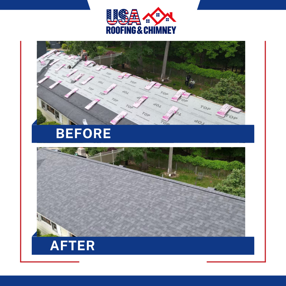 USA Roofing & Chimney LLC is a licensed and insured roofing, chimney, and siding contractor serving  