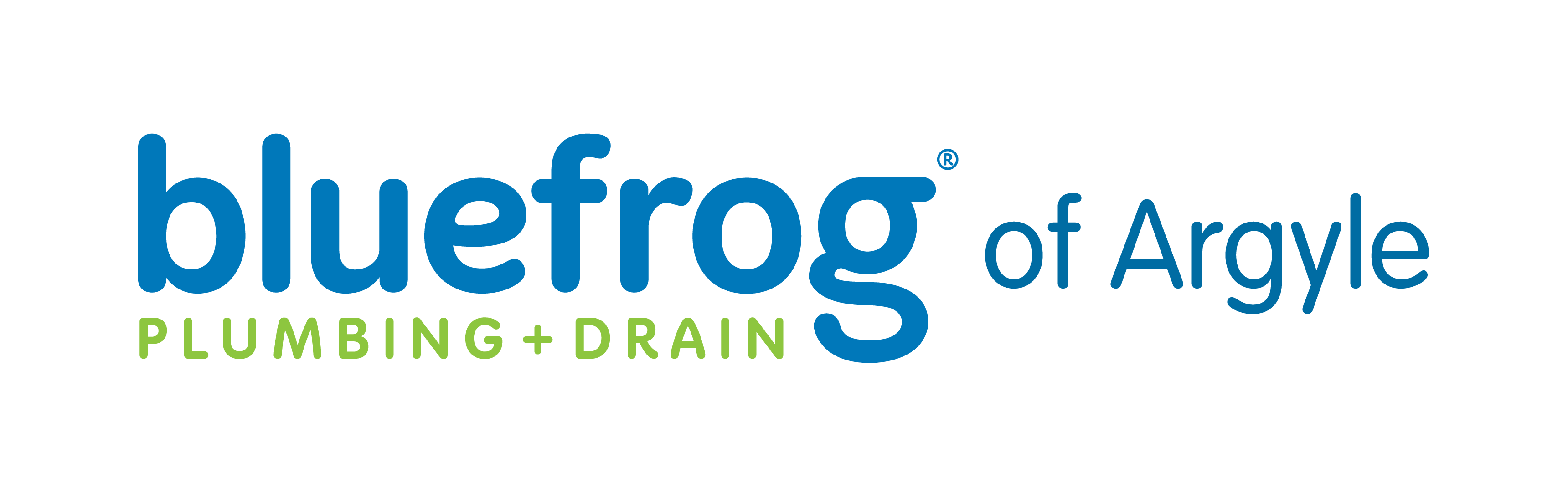 bluefrog of Argyle header logo