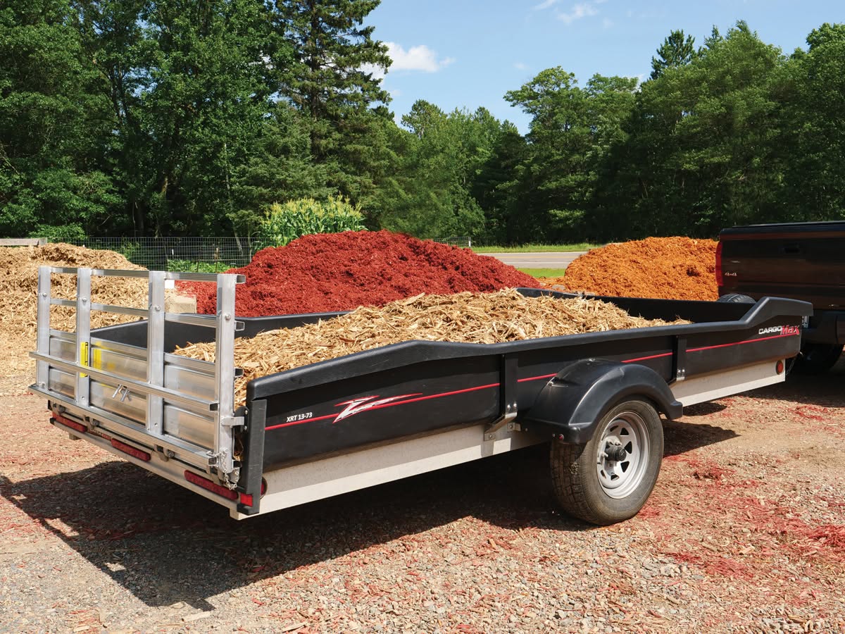 Durable utility trailers for landscaping. Visit M&G on 55 in Minnesota.