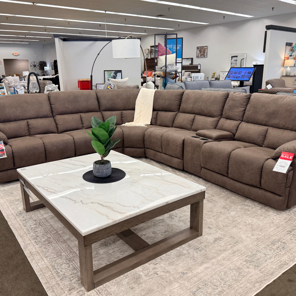 Stretch out and relax with a reclining sectional from Slumberland Furniture Burlington. With spacious seating and built-in reclining comfort, reclining sectionals are a great choice for movie nights, family time and everyday relaxation.
