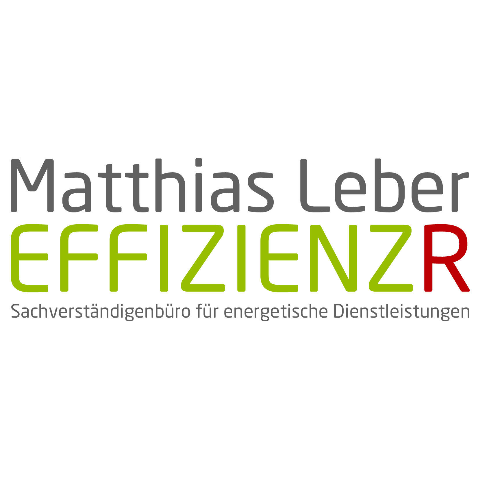 Matthias Leber - EFFIZIENZR  