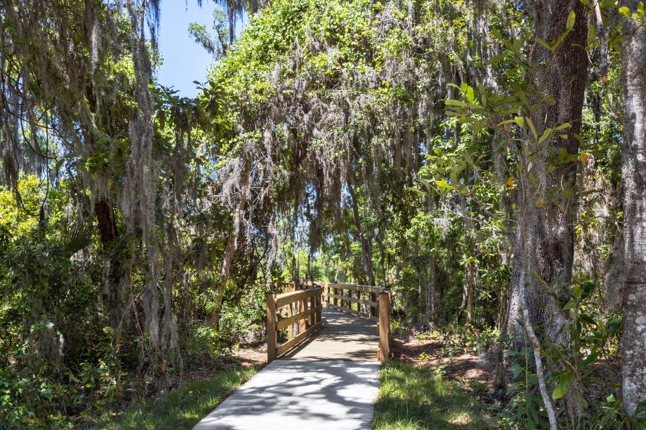 Boardwalk accessible by foot or golf cart with connectivity to RiverTown&rsquo;s robust amenities