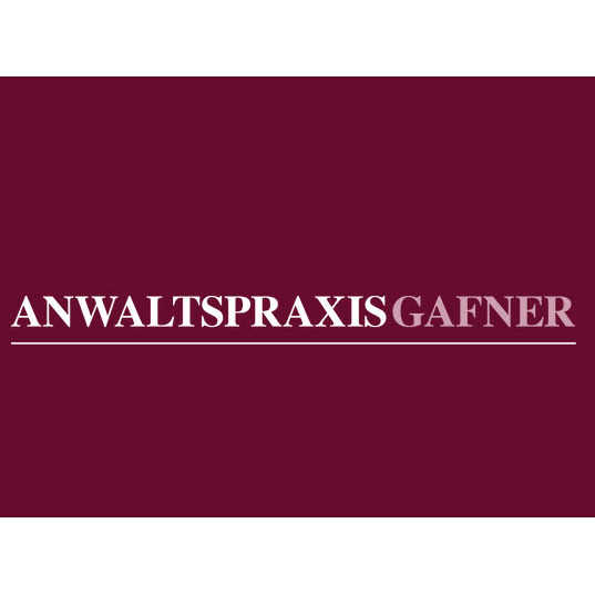 Anwaltspraxis Gafner Logo