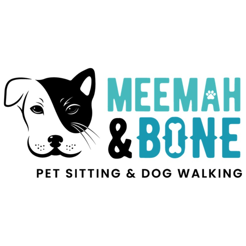 Meemah and Bone Pet Sitting Logo