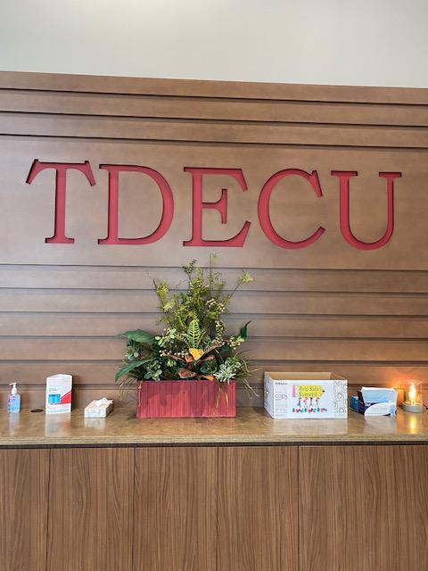 TDECU Texas City Interior Front Desk