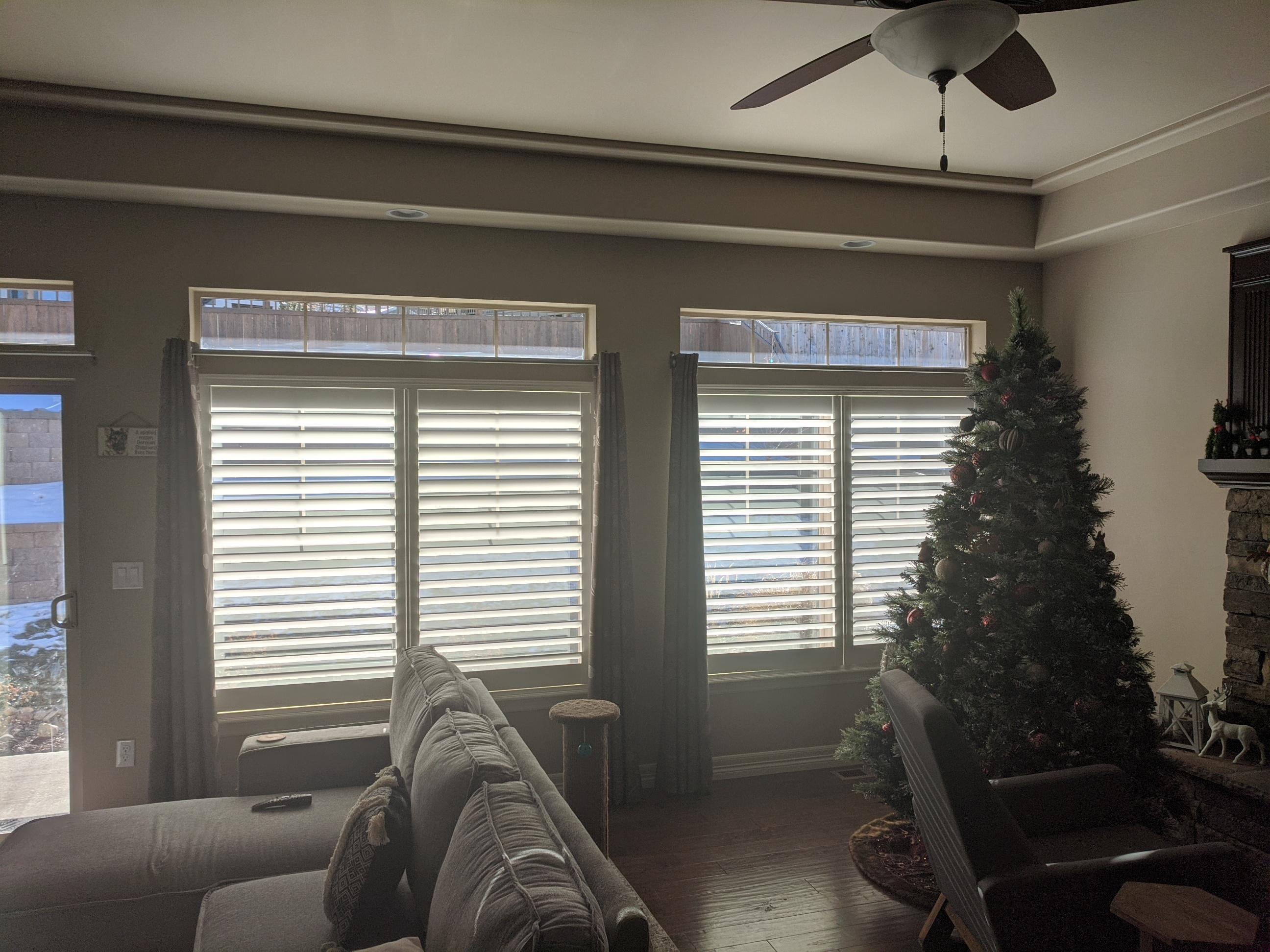 3&1/2" Composite Shutters in Castle Rock
