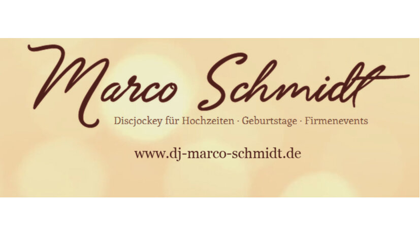 Kundenbild groß 22 DJ Marco Schmidt