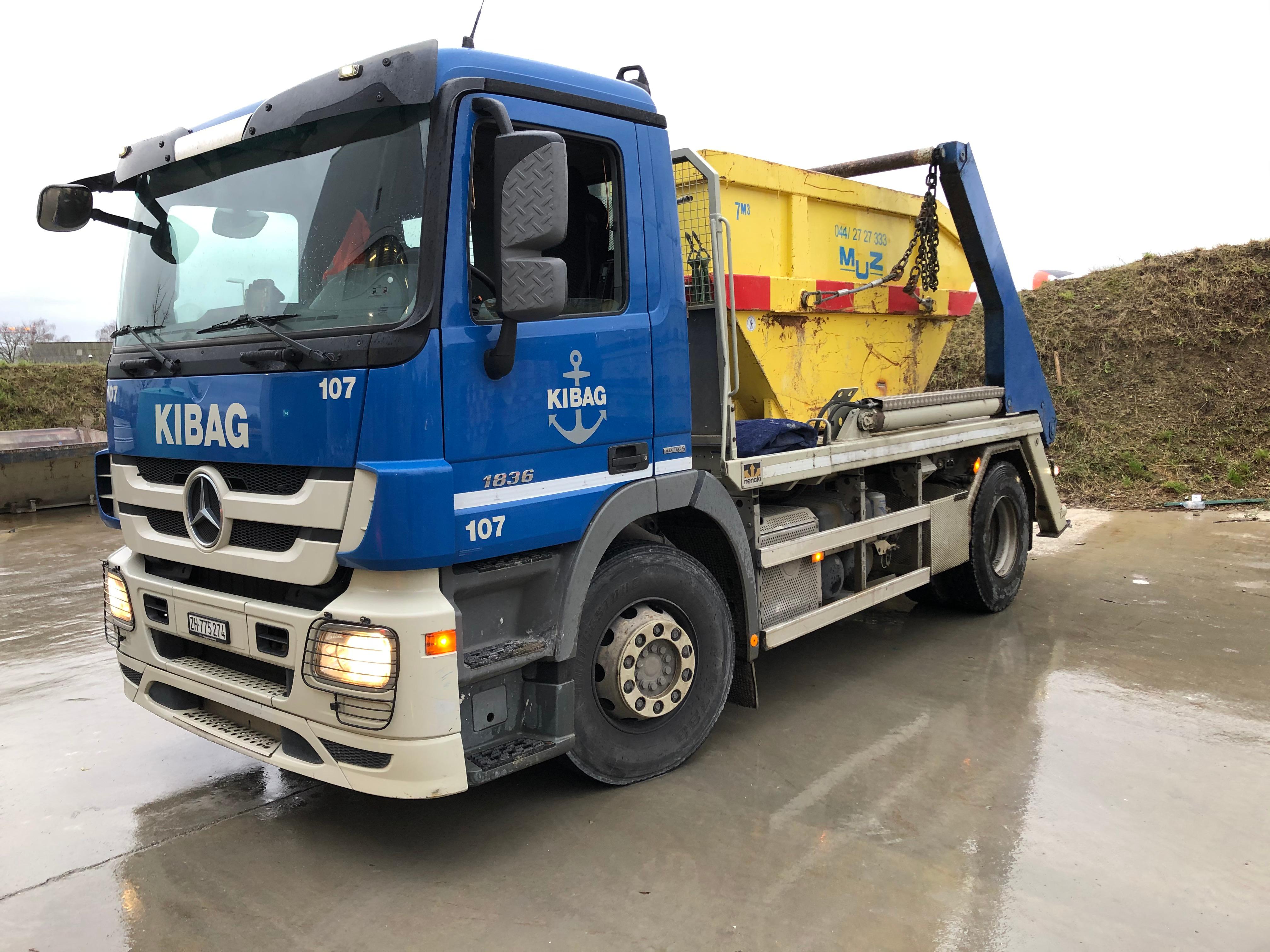 Muldenzentrale AG, Affolternstrasse 177 in Zürich