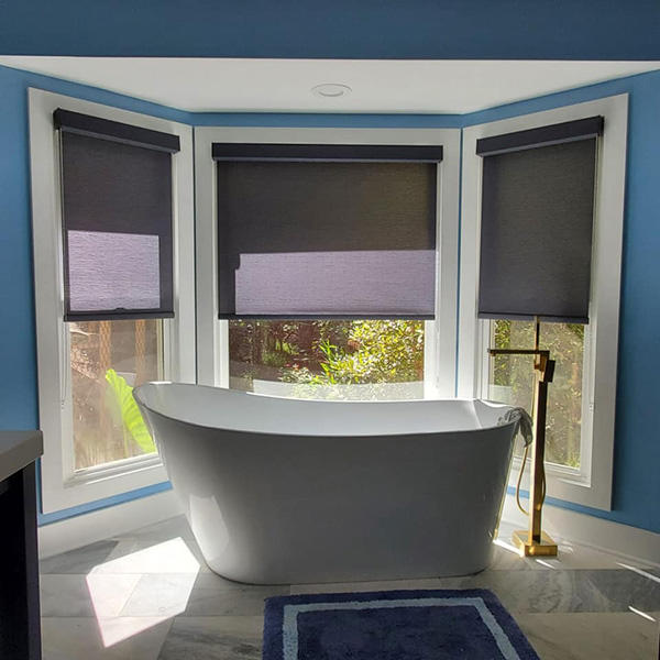 These dual roller shades give you the flexibility you desire
