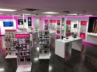 Interior photo of T-Mobile Store at Tower City Mall Inline, Cleveland, OH