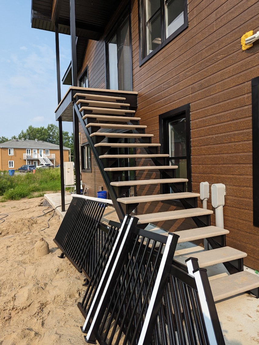 Images Balcon Rive Sud - Balcon fibre de verre Shawinigan