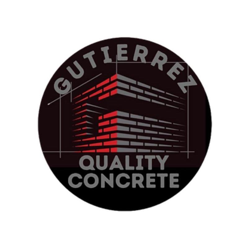 Gutierrez Quality Concrete Logo