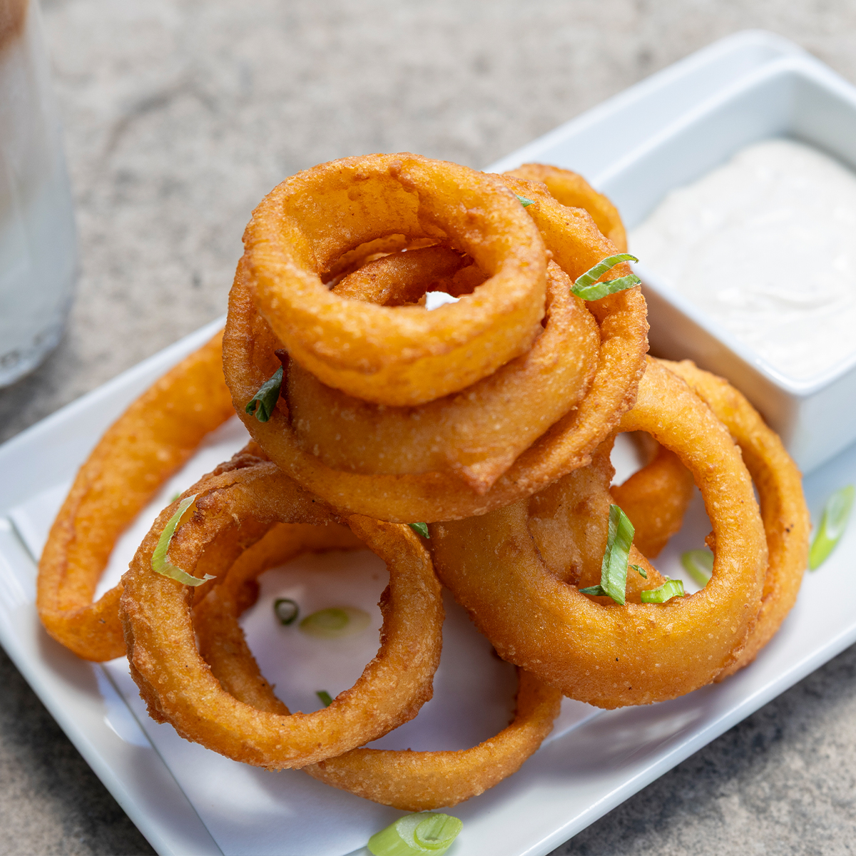 Onion Rings | served with smoked onion ranch