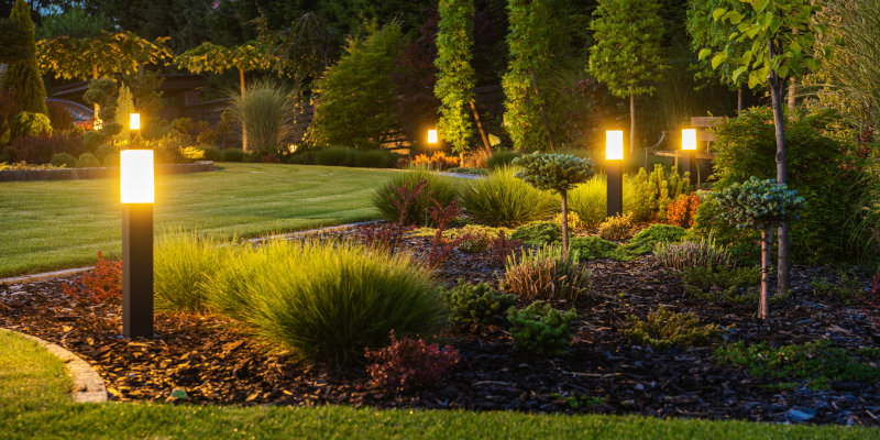 Transform your landscape with outdoor lighting.
