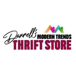 Darrell's Modern Trends Thrift Store Logo