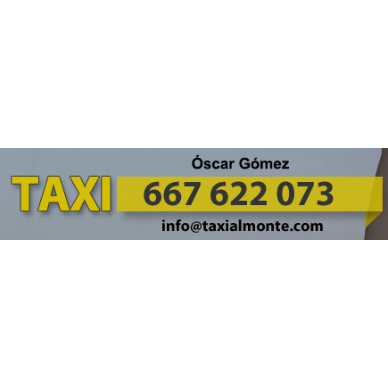Óscar Gómez Varas - Taxi Logo