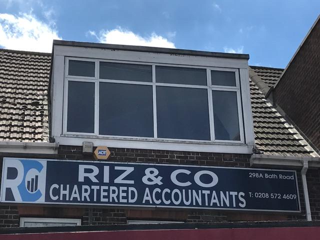 Riz & Co Chartered Accountants Hounslow 020 8572 4609
