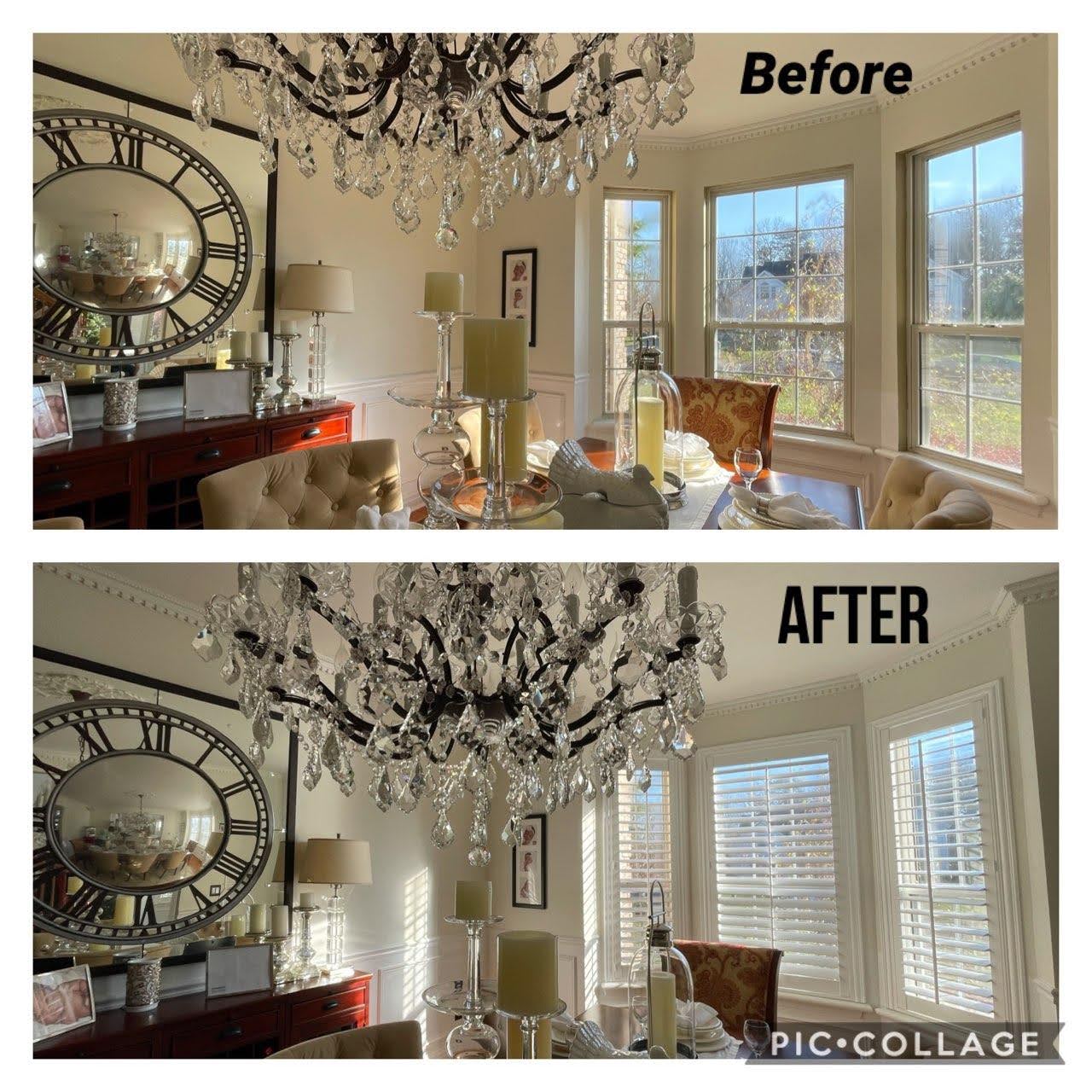 An amazing shutter transformation!