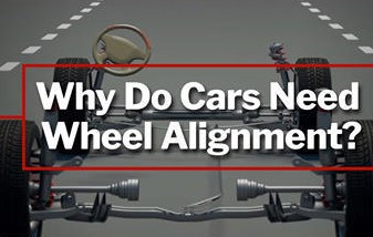 If you are experiencing irregular tire wear, handling problems or a crooked steering wheel, an alignment check should be performed.
