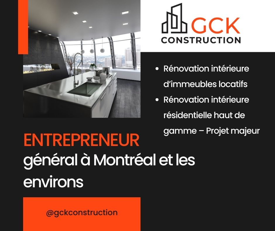 Images GCK Construction – Luxury Kitchen and Bathroom Renovations West Island