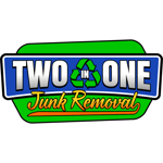 Two in One Junk Removal Logo