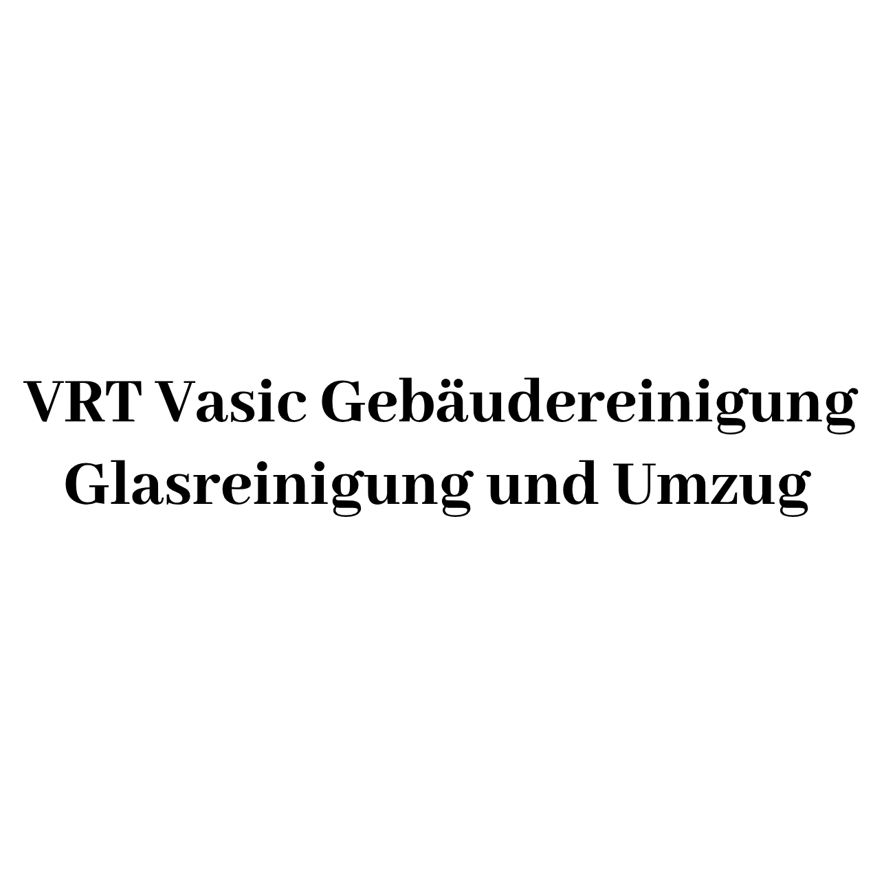 VRT vasic in Berlin - Logo