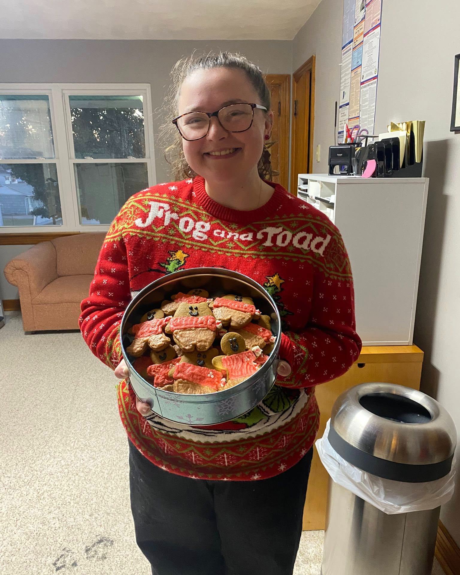 ‘Tis the season…so we celebrated our office Christmas this morning! I’m so blessed to be able to surround myself with these amazing people.