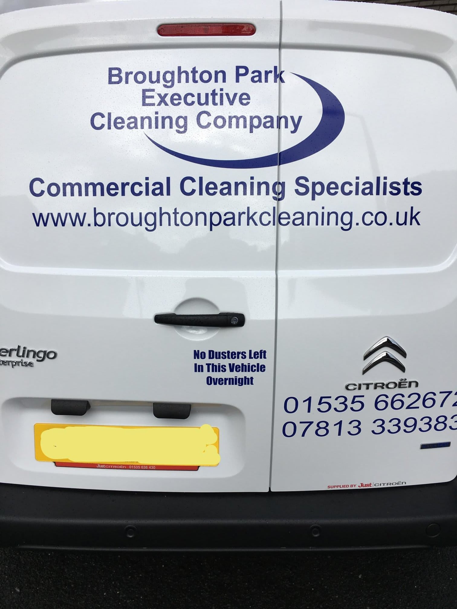 Broughton Park Executive Cleaning Company Keighley 01535 662672