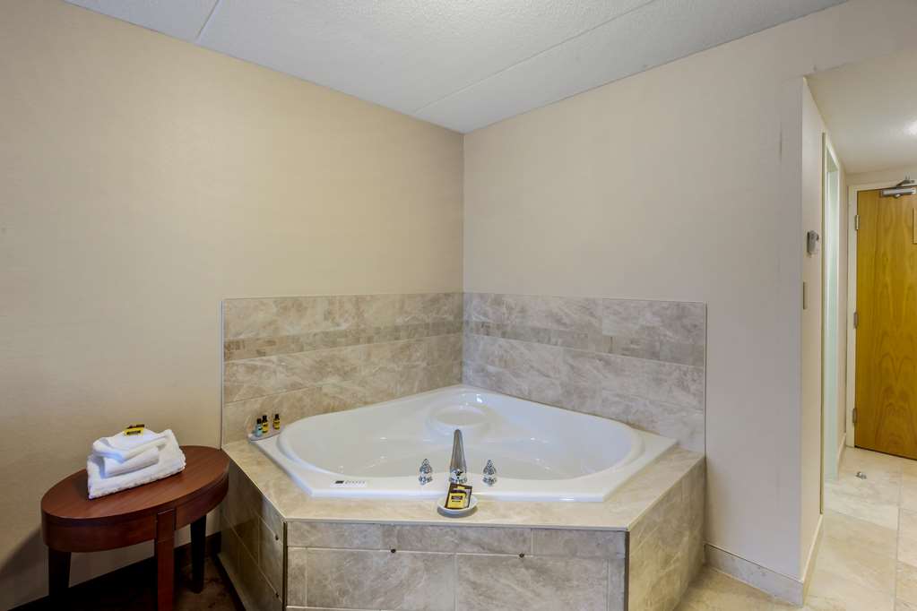1 King Bed with 2 person Jacuzzi Tub Best Western Plus Otonabee Inn Peterborough (705)742-3454