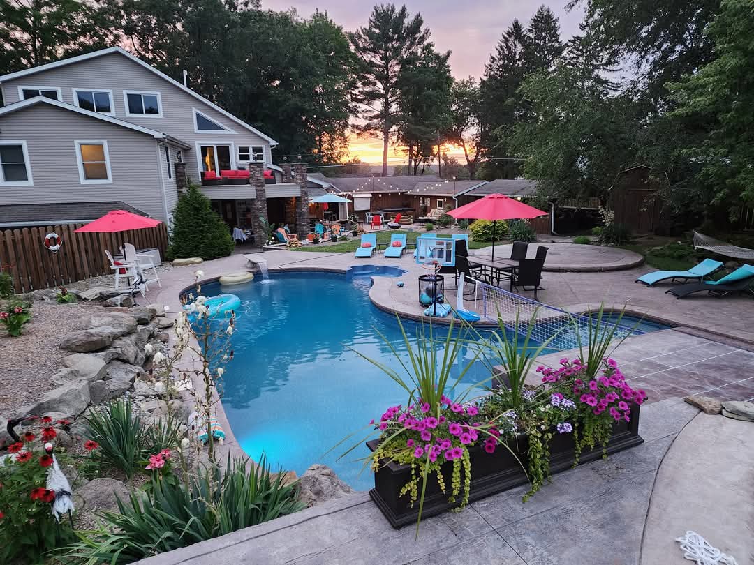 Custom inground in Greenville, PA