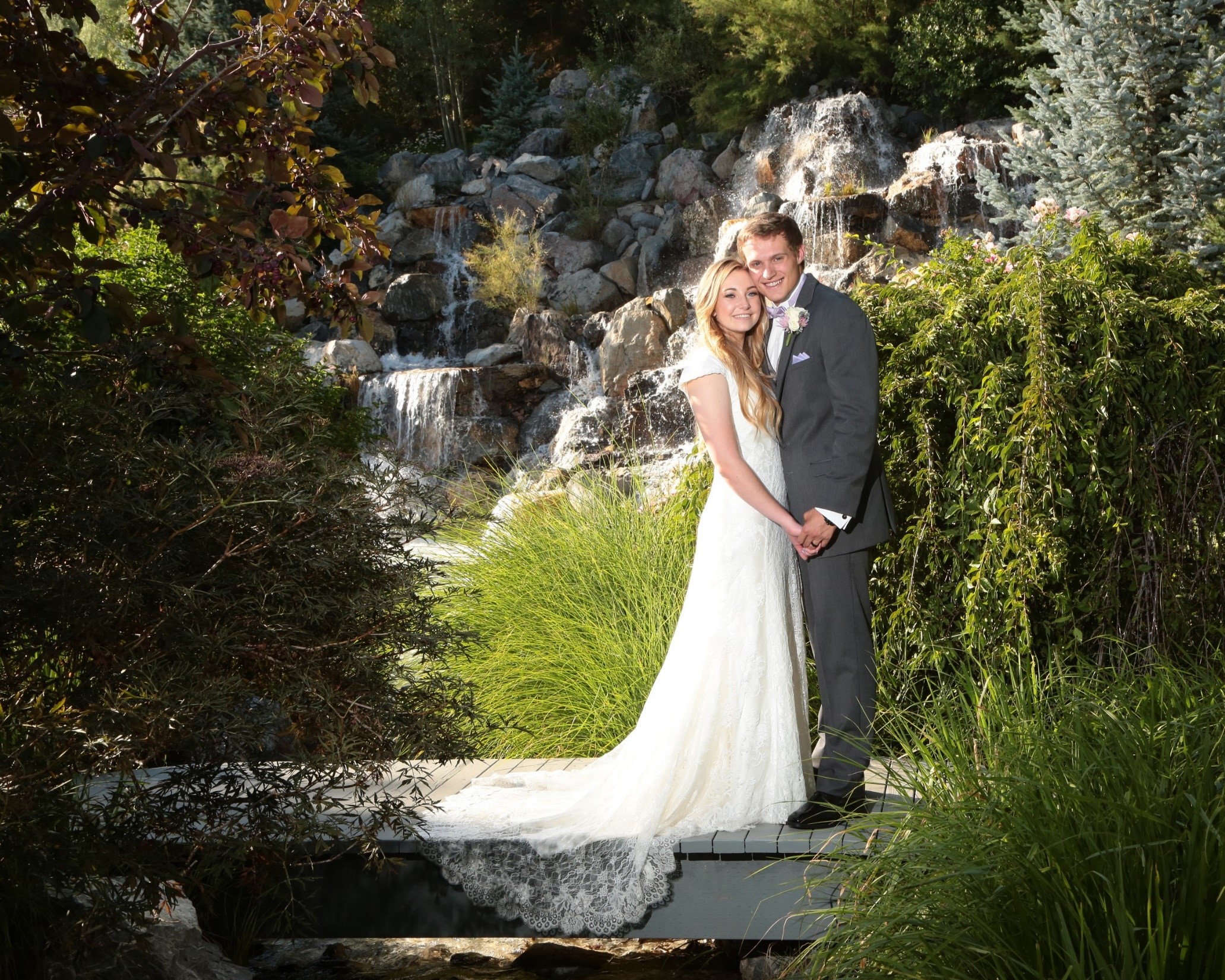 Garden path at Millennial Falls