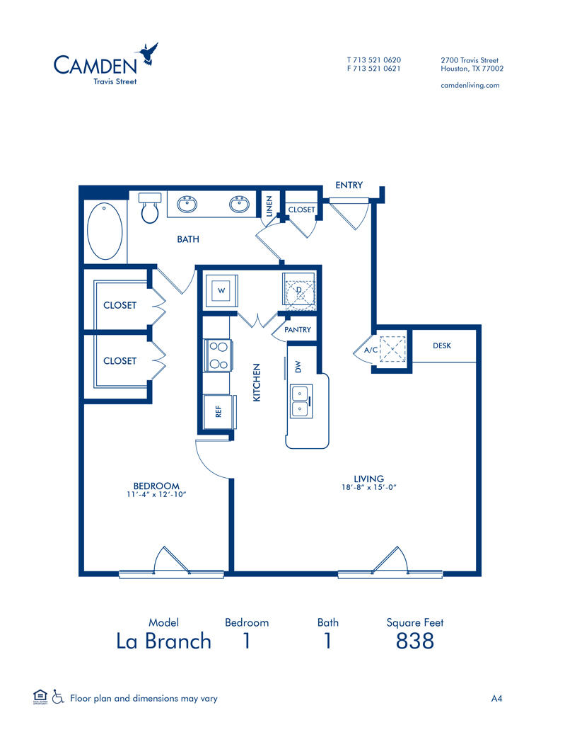 Camden Travis Street Apartments Photo