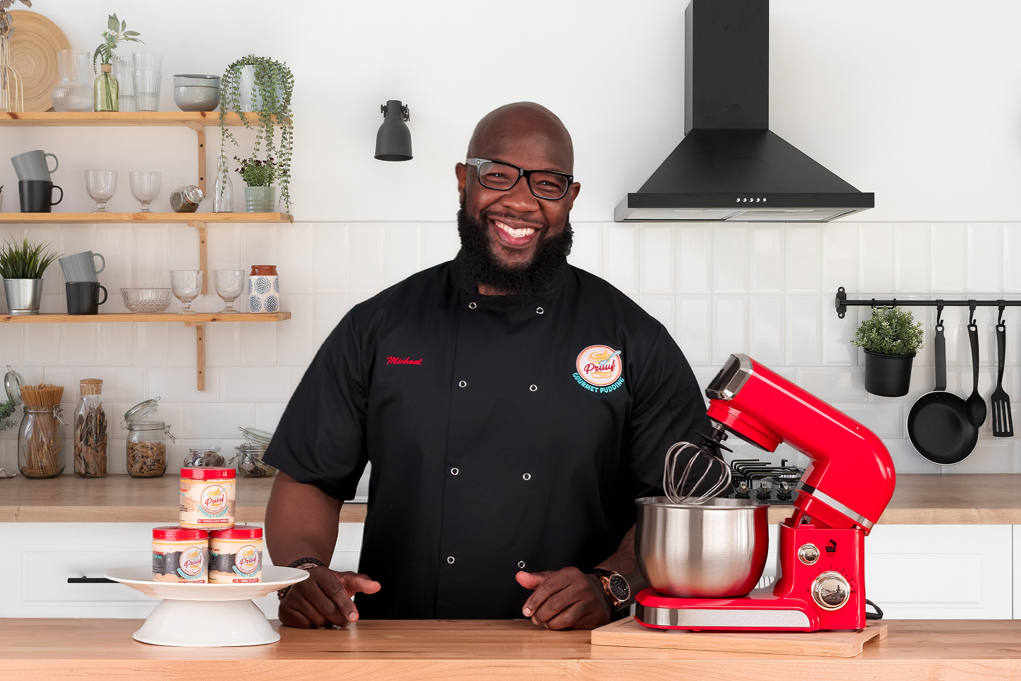 Pruuf Gourmet Pudding Logo