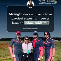 True strength is internal. ????