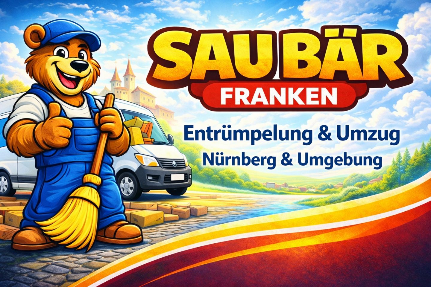 SAUBÄR Franken - Entrümpelungs- und Umzugsservice, Hohfederstraße 21B in Nürnberg