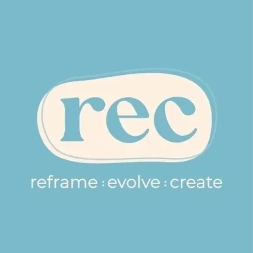 REC reframe : evolve : create Logo