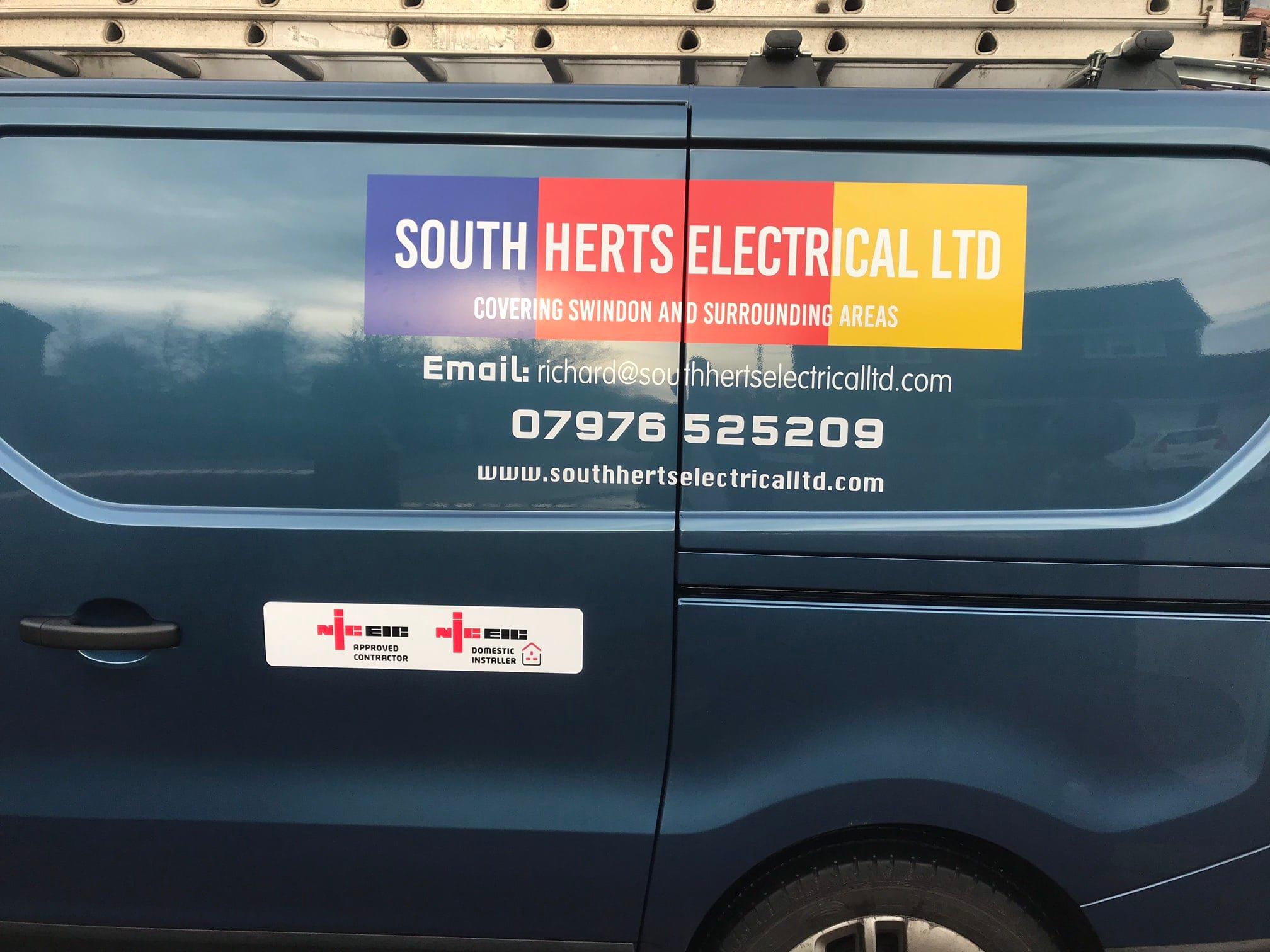 South Herts Electrical Ltd Swindon 07976 525209