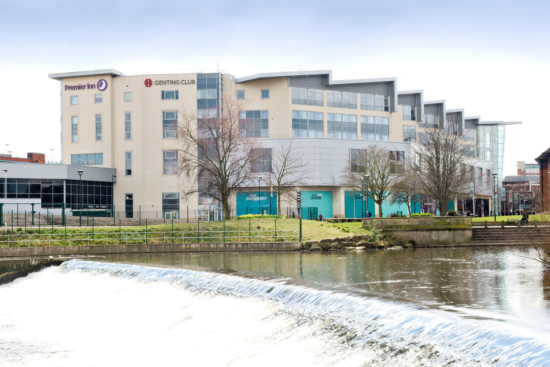 Premier Inn Derby City Centre (Riverlights) hotel exterior Premier Inn Derby City Centre (Riverlights) hotel exterior