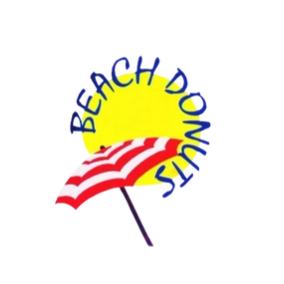 Beach Donut Shop Logo