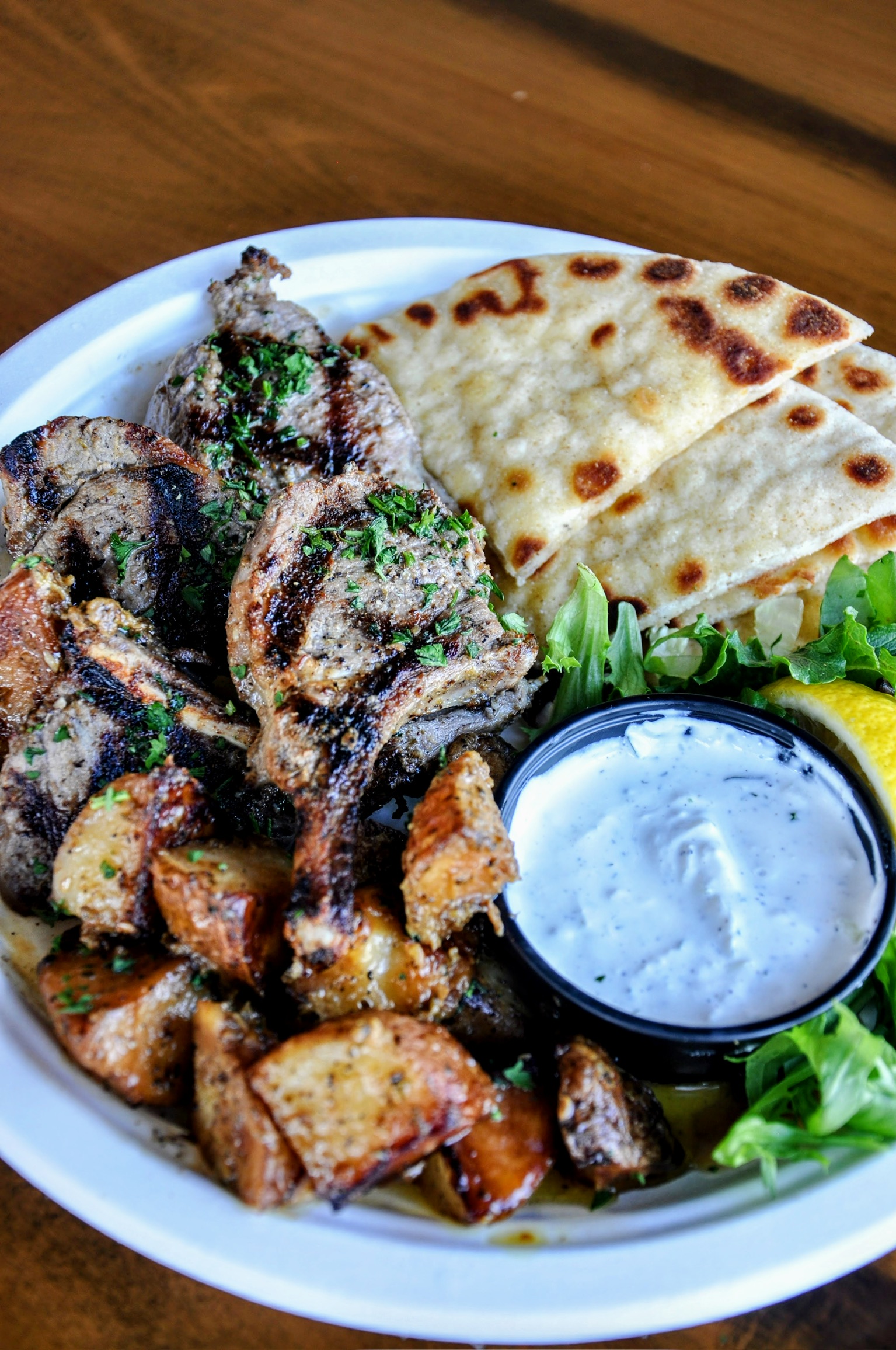 Lamb Chops Close