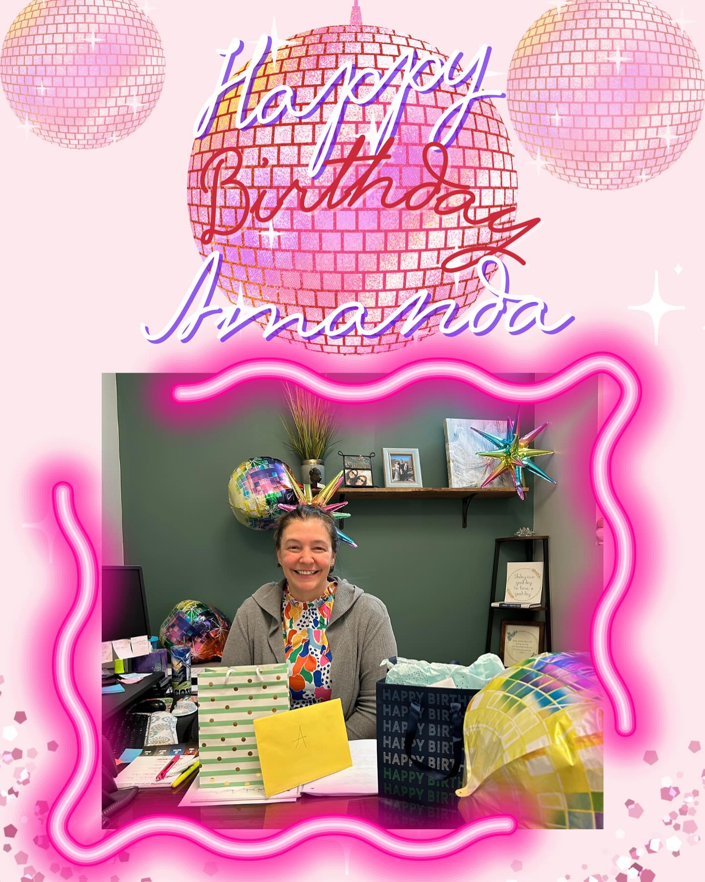Today we celebrated the birthday girl, Amanda!

Amanda has such a fun sense of humor, she is so easy going, and has a huge heart to help others! We are so thankful for her and all she does for us!!

Happy Birthday Amanda!!

#marlarogersneighborhood #statefarm