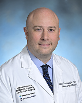 Headshot of Eric Nowaczyk, CRNP