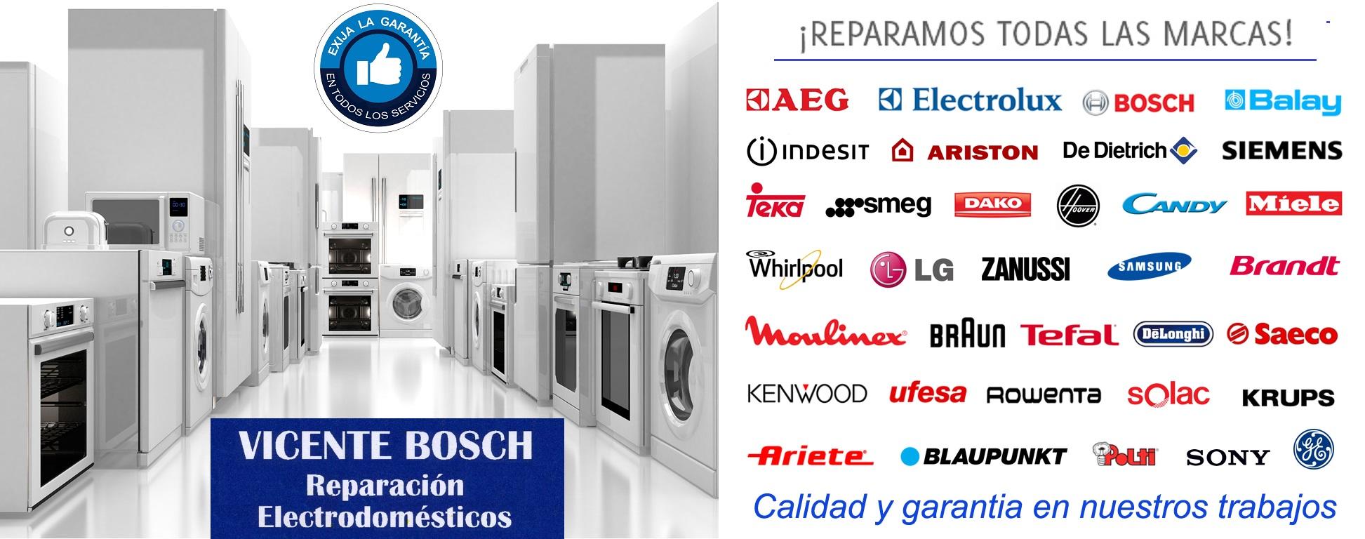 Images Vicente Bosch reparación y venta de electrodomésticos