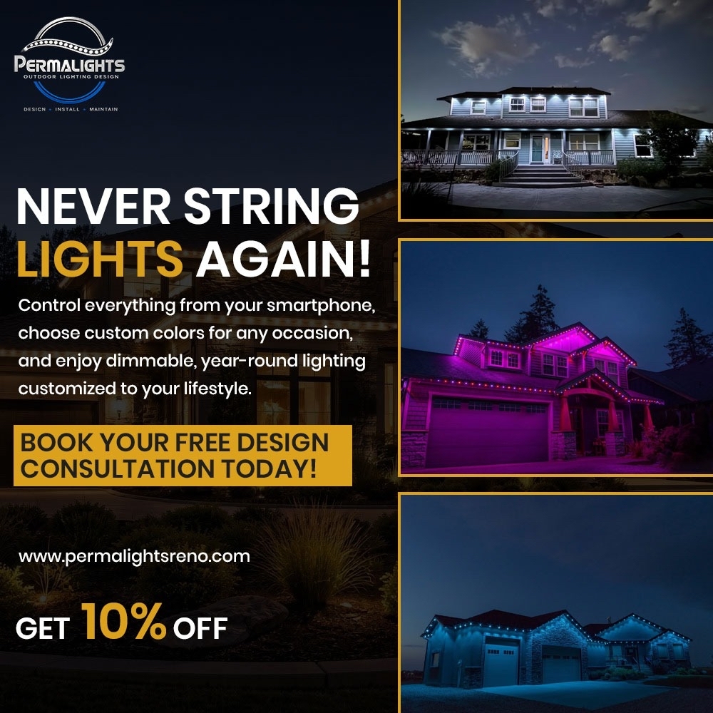 Never String Lights Again with Permalights 