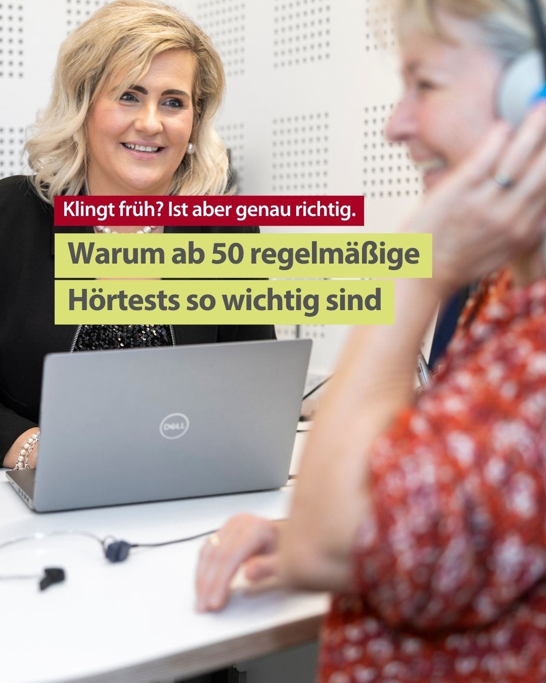 Bild zu ¿ Warum ab 50 regelmäßige Hörtests so wichtig sind