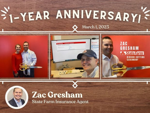 Images Zac Gresham - State Farm Insurance Agent