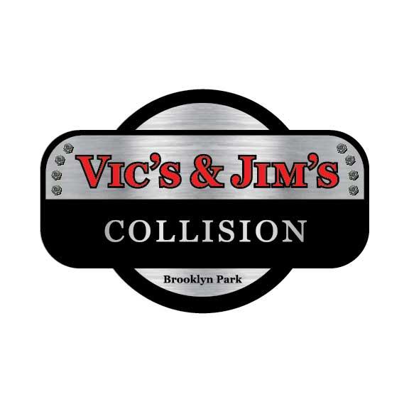 Vic's And Jim's Collision Logo