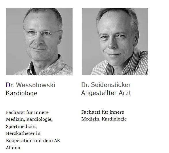 Bild 1 Kardiologische Praxis Blankenese Dr. med. R. Wessolowski, Dr. med. E. M. Tallone Fachärzte für Innere Medizin/Kardio in Hamburg