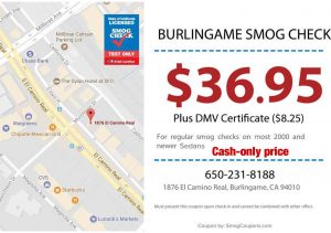 Burlingame Smog Check Photo